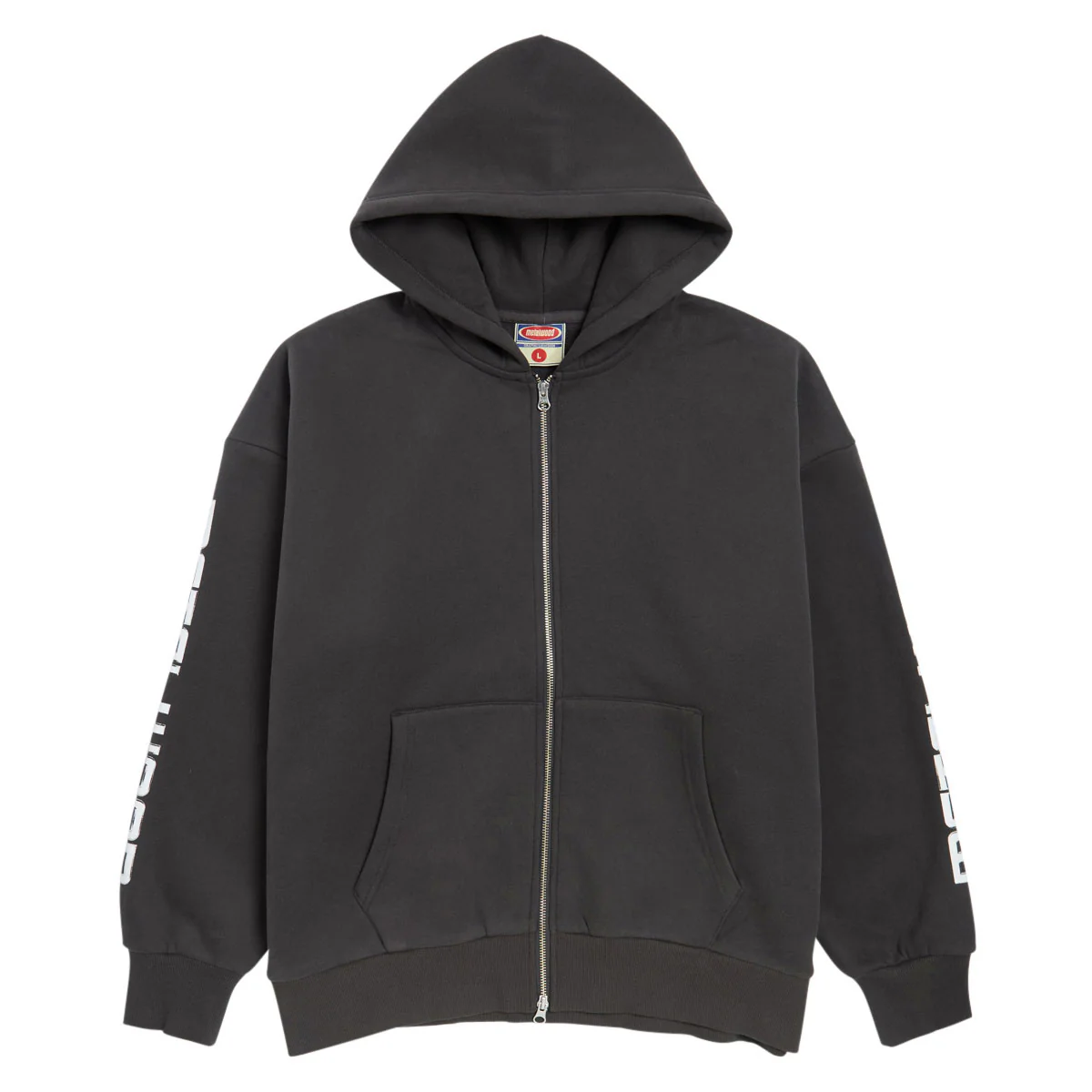 Metalwood Moto Zip Hoodie - Tar