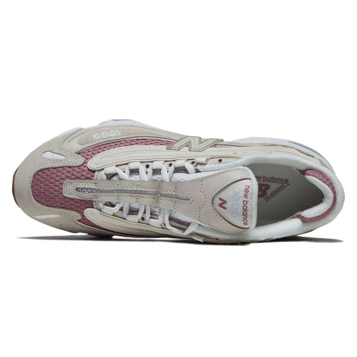 New Balance 1000 Shoes - Timberwolf/Rosewood - Image 3