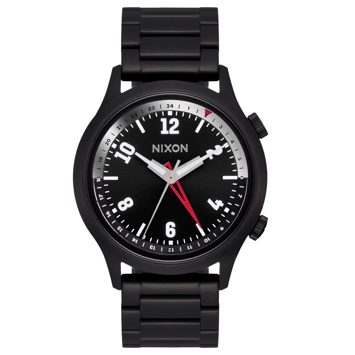 Nixon Drifter 40 Watch - Super Black/Black Sunray