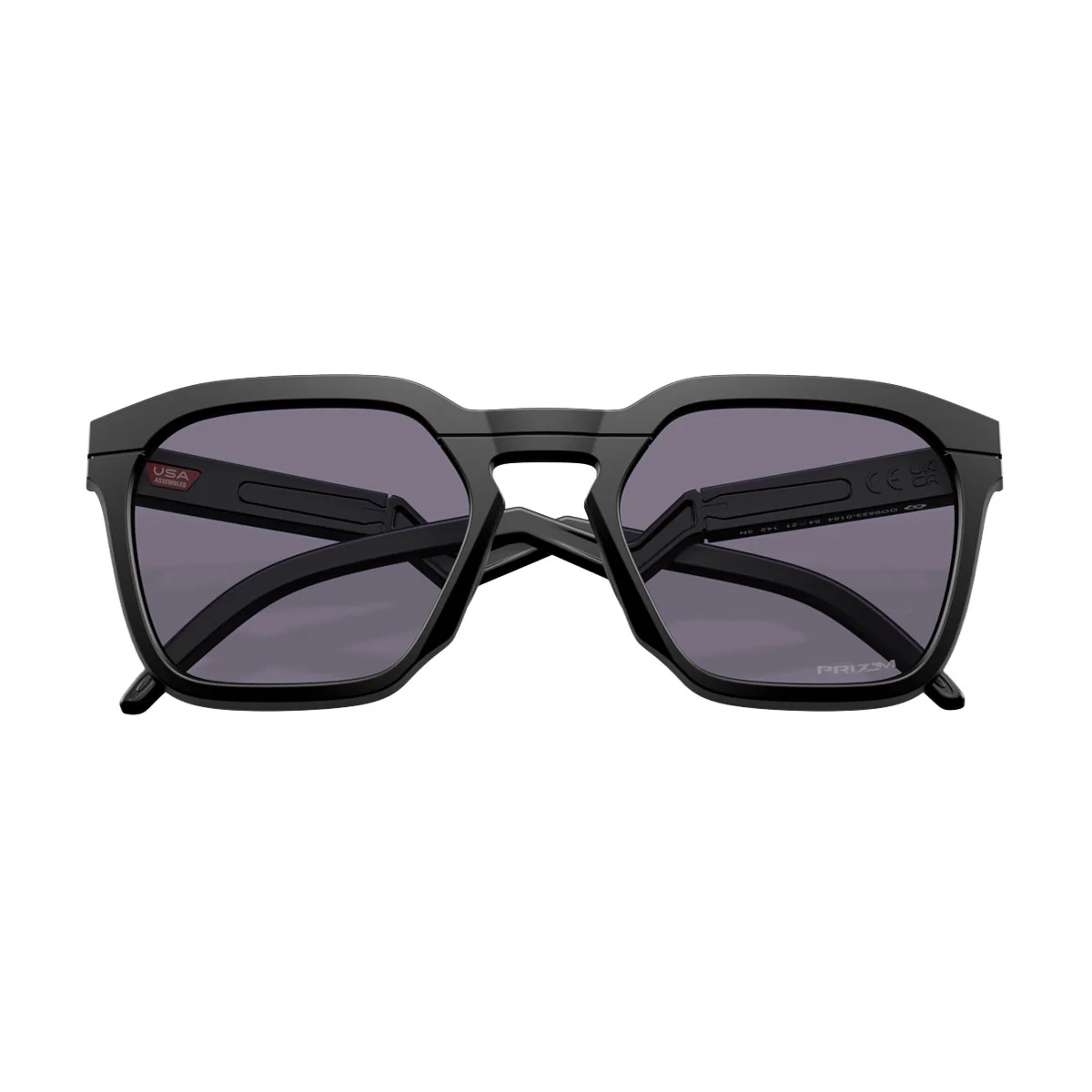 Oakley HSTN SQ Sunglasses - Matte Black/PRIZM Grey Lens - Image 4