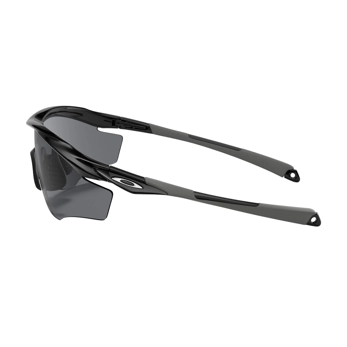 Oakley M2 Frame XL Sunglasses - Polished Black/Grey Lens - Image 3