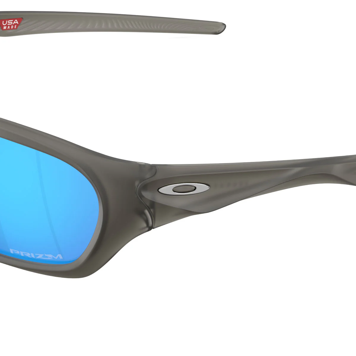 Oakley Terraforma Sunglasses - Matte Grey Smoke/PRIZM Sapphire Lens - Image 5