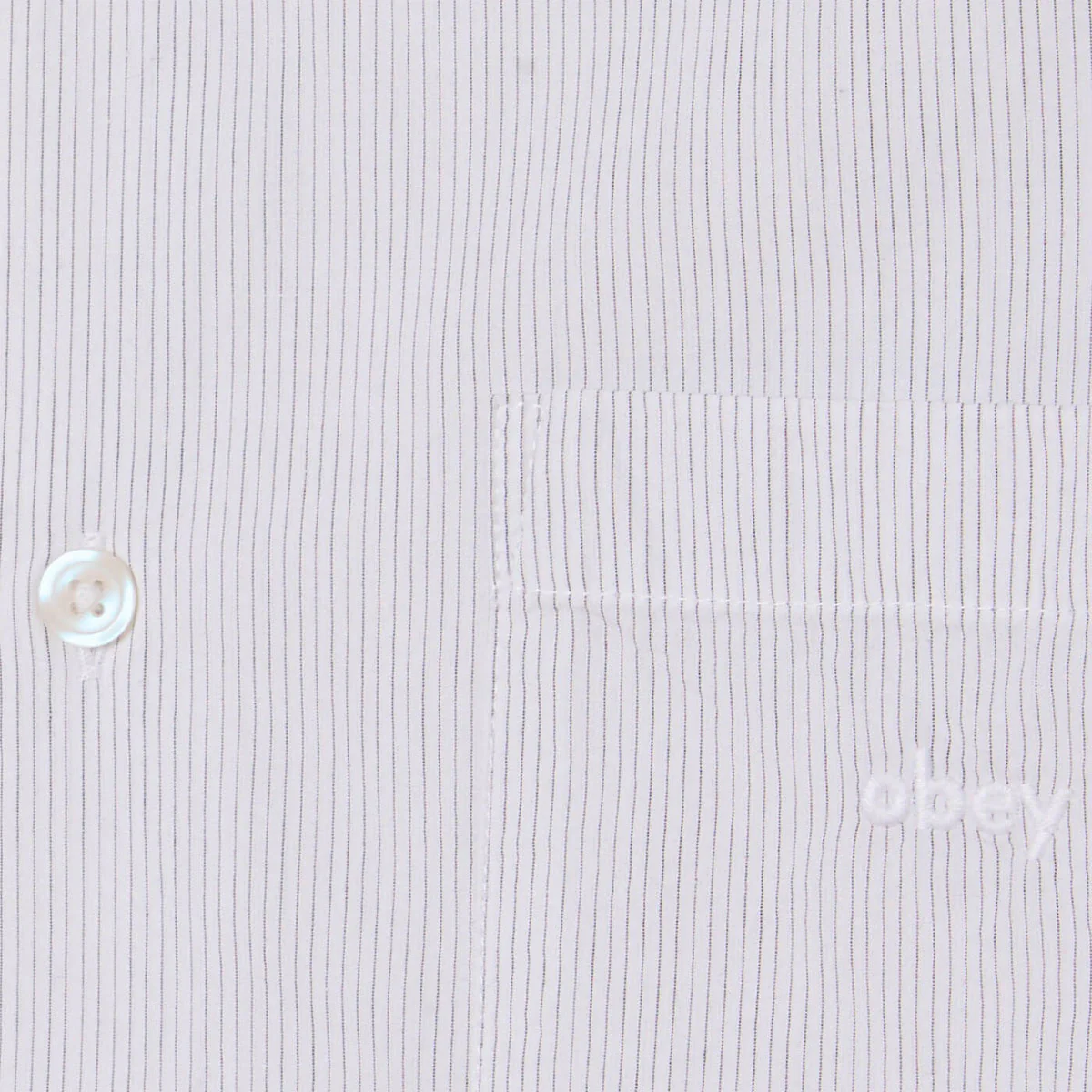 Obey Jamie Woven Shirt - White Multi - Image 3