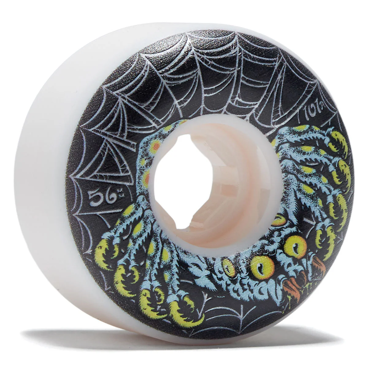 OJ Eric Dressen Spider Elite Chubbies 101a Skateboard Wheels - White - 56mm