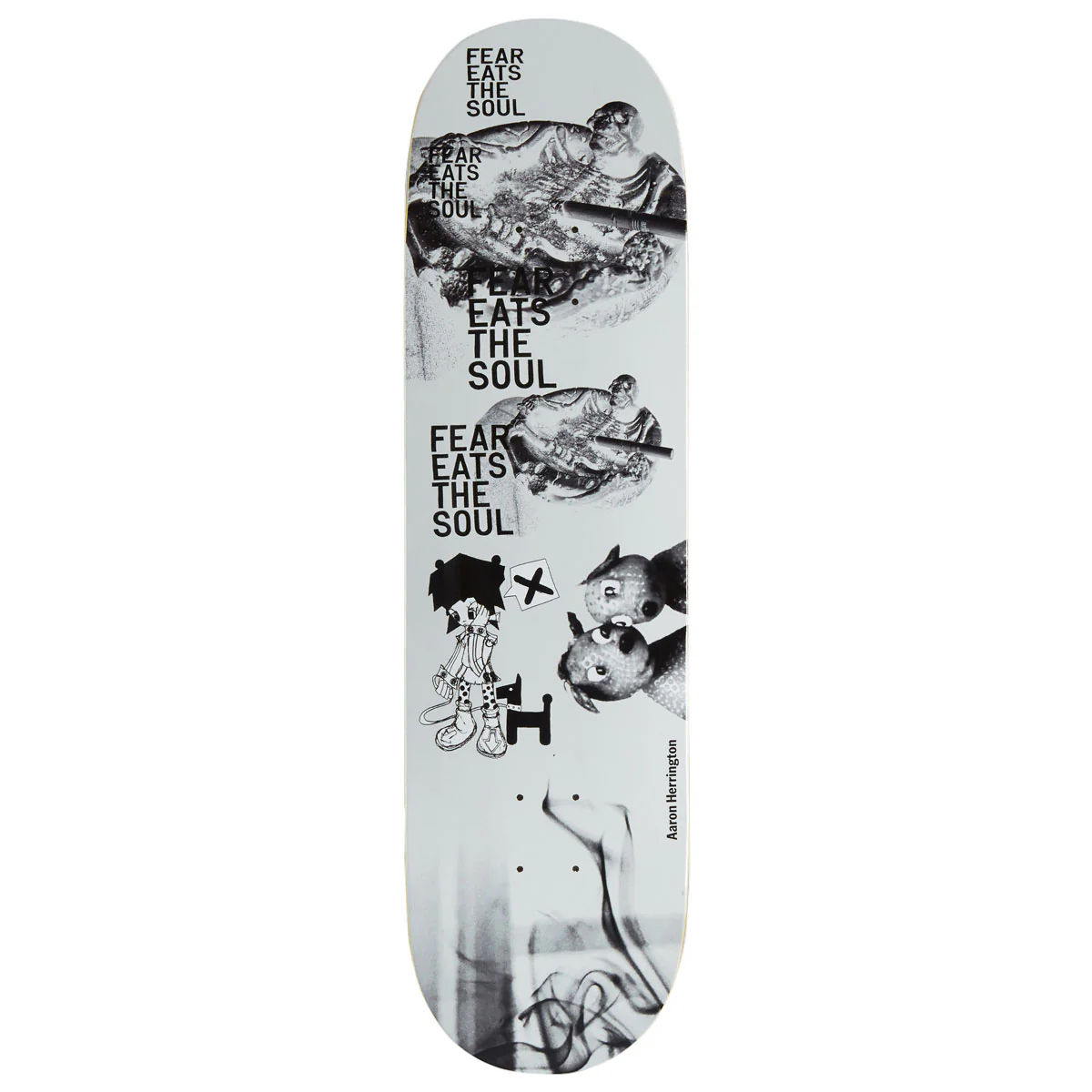 Polar Aaron Herrington Fear Eats The Soul Skateboard Deck - 8.375"