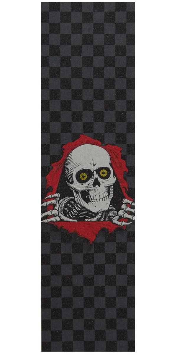Powell-Peralta Ripper Checker Grip tape - Charcoal
