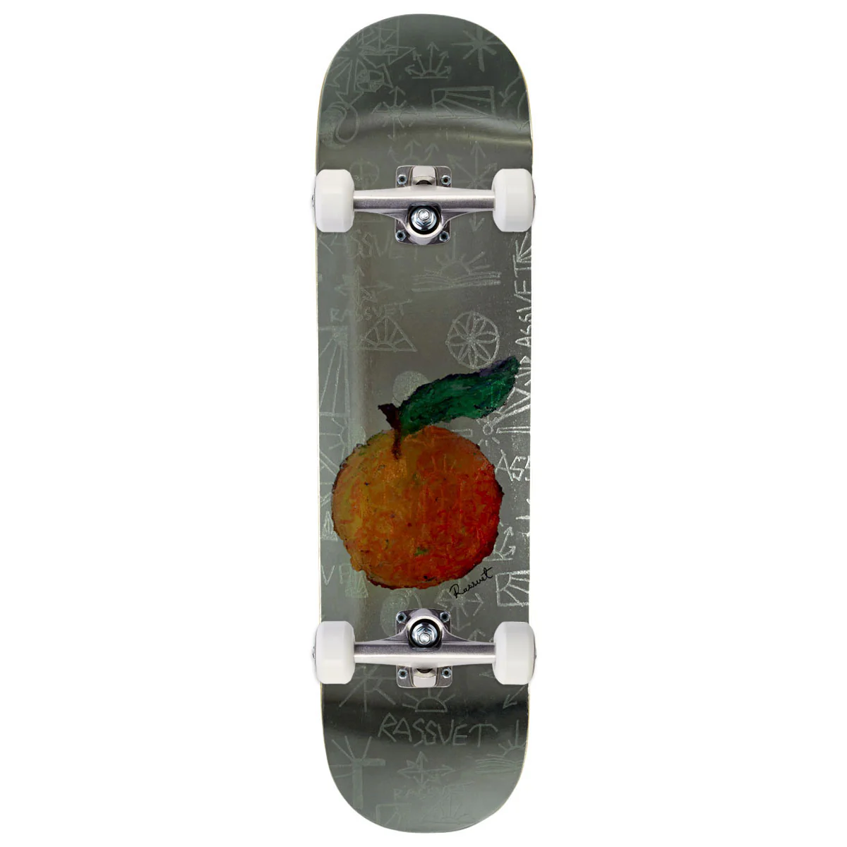 Rassvet Gillette Tangerine Skateboard Complete - 8.25"