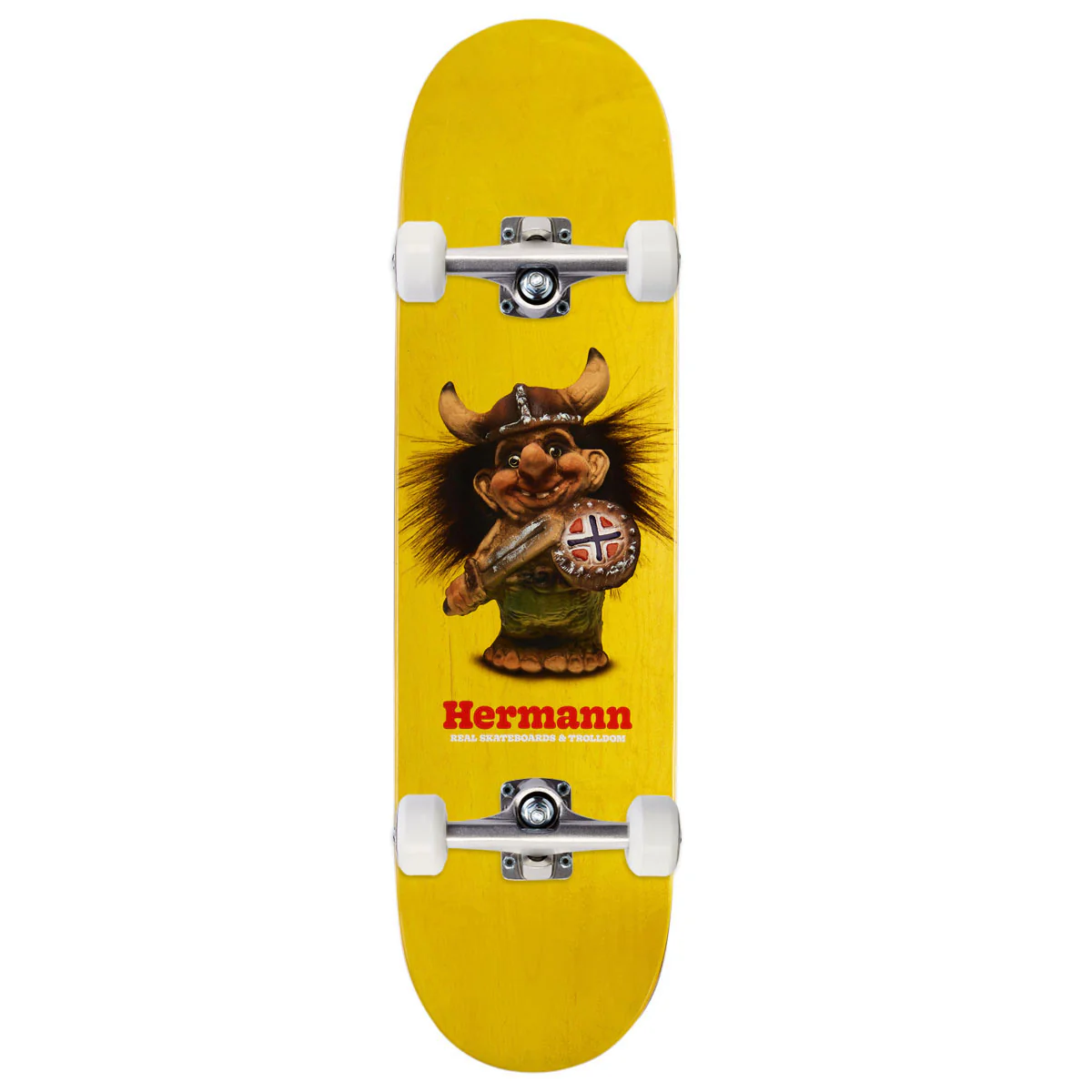 Real Hermann Trolldom Skateboard Complete - 8.50"