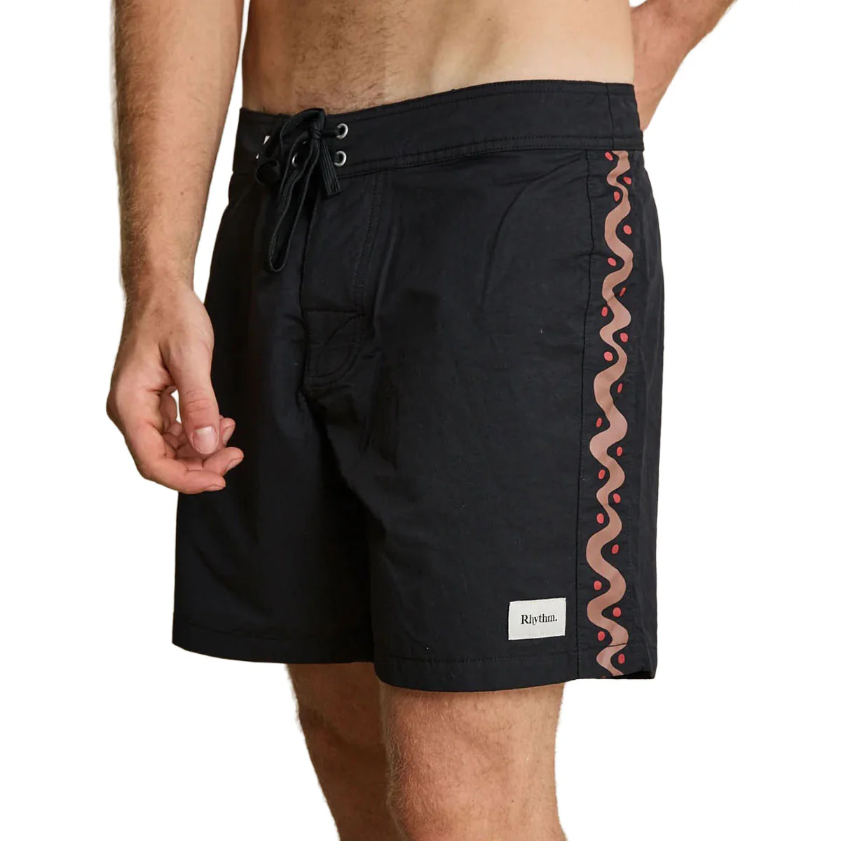 Rhythm Snake Trials Boardshorts - Black - Image 2