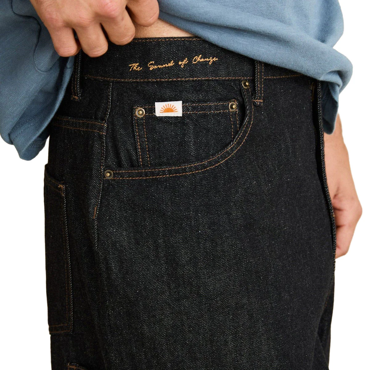 Rhythm Toby Denim Shorts - Midnight - Image 4