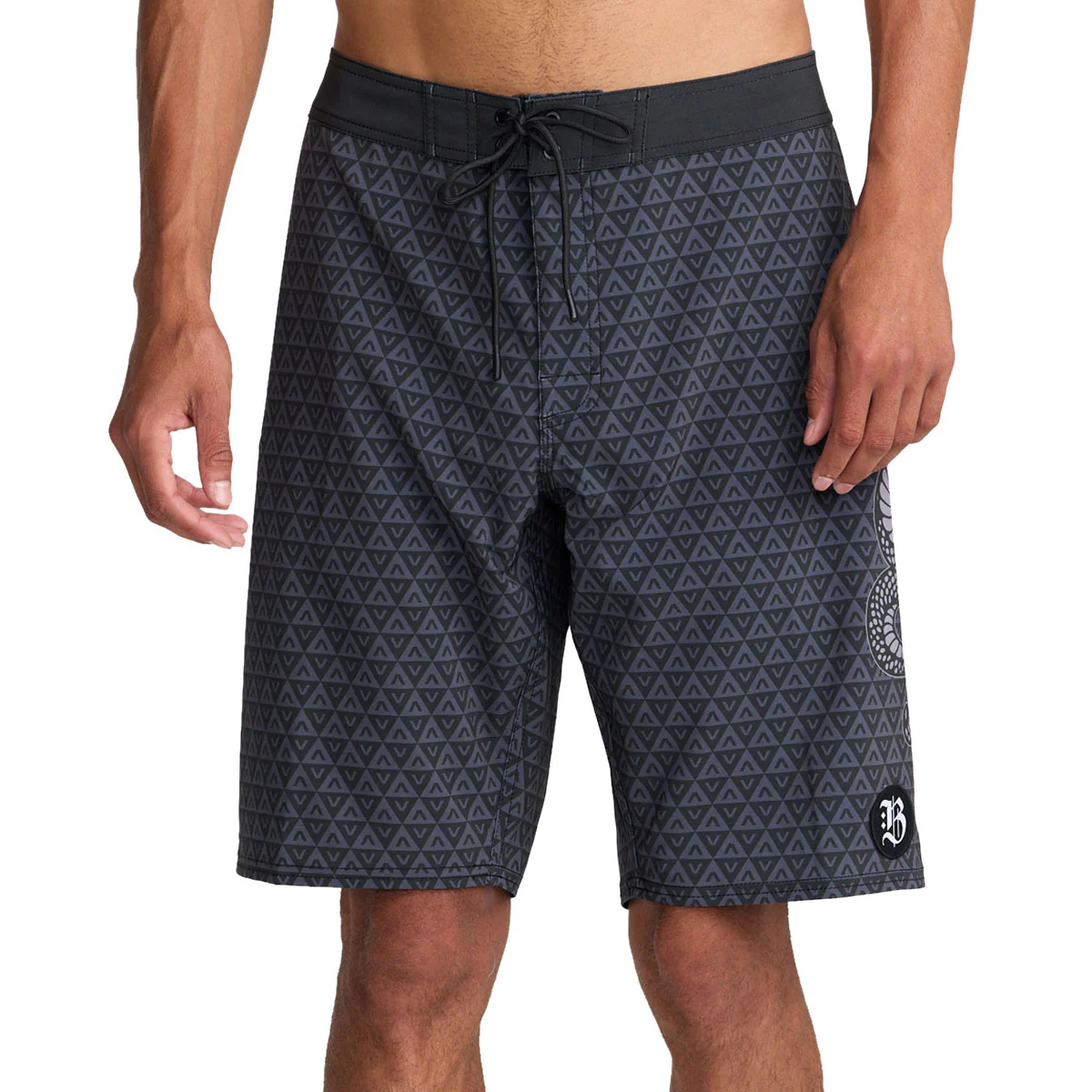 RVCA Barron Snake 21 Boardshorts - Black - Image 4