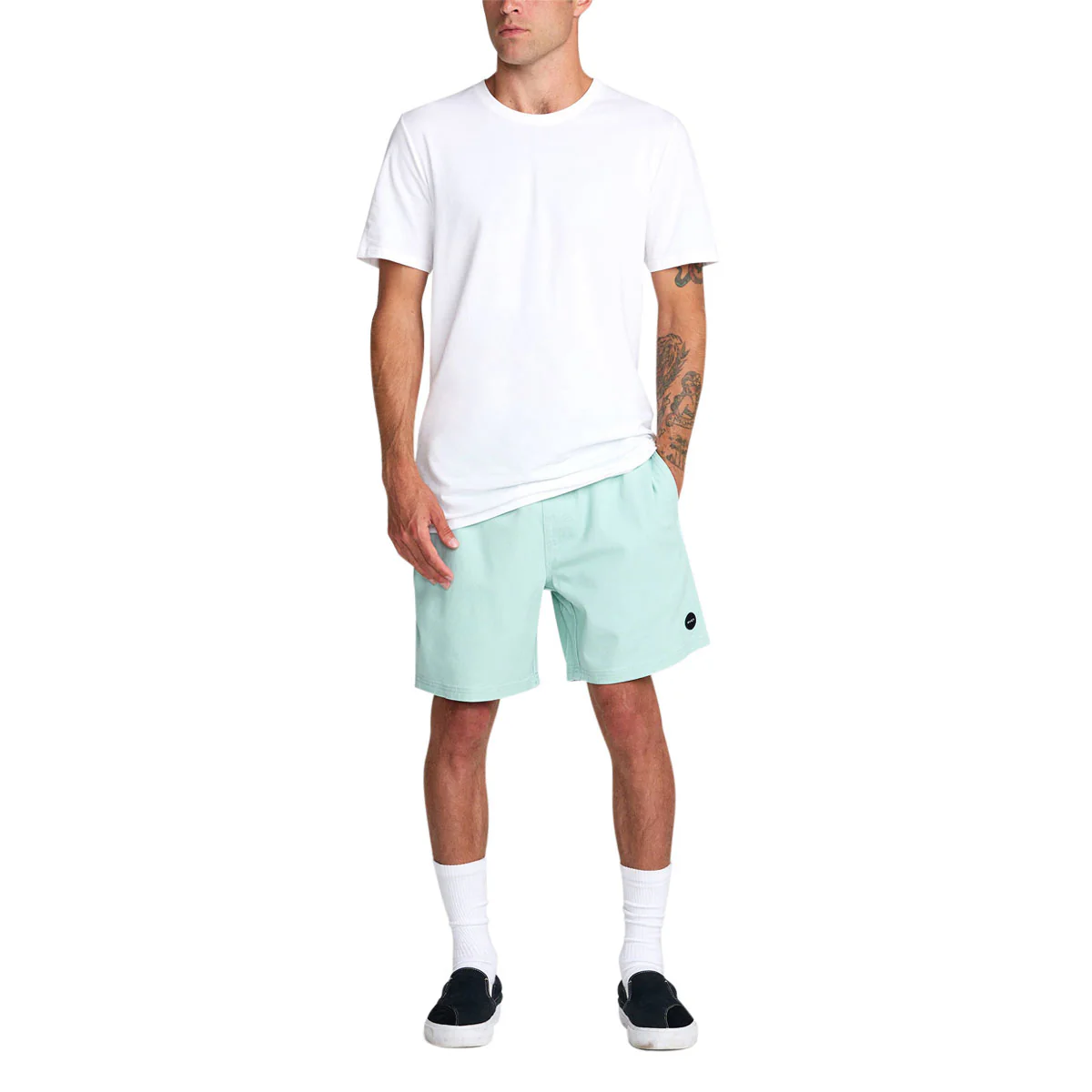 RVCA Escape Elastic Shorts - Blue Haze - Image 6