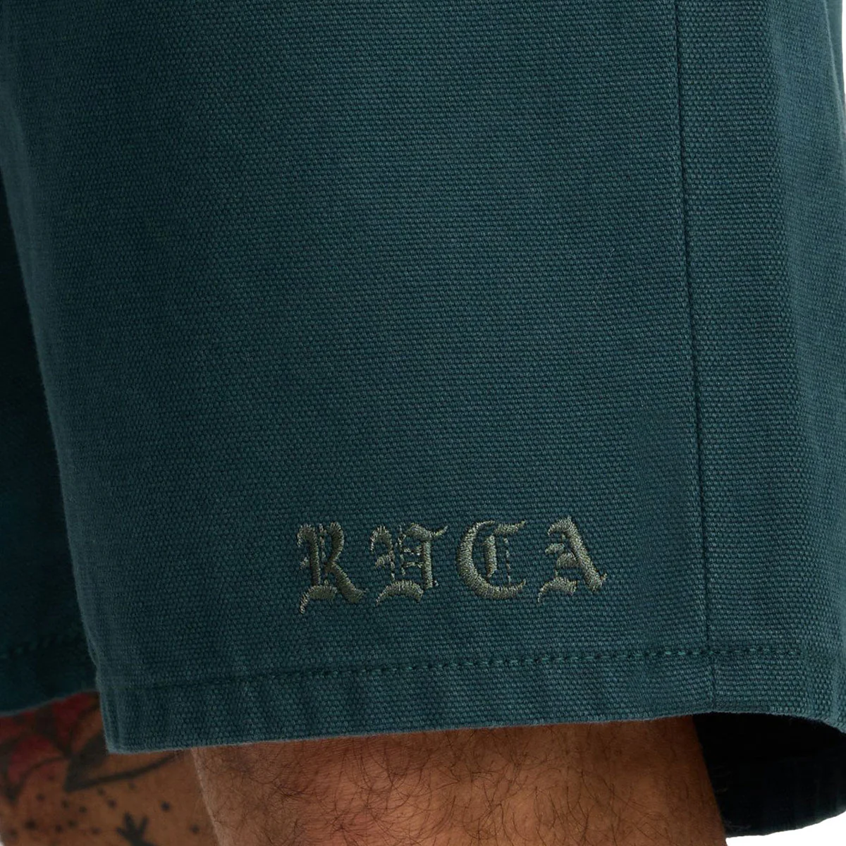 RVCA Kaleb 5 Pocket 21 Shorts - Hunter Green - Image 6