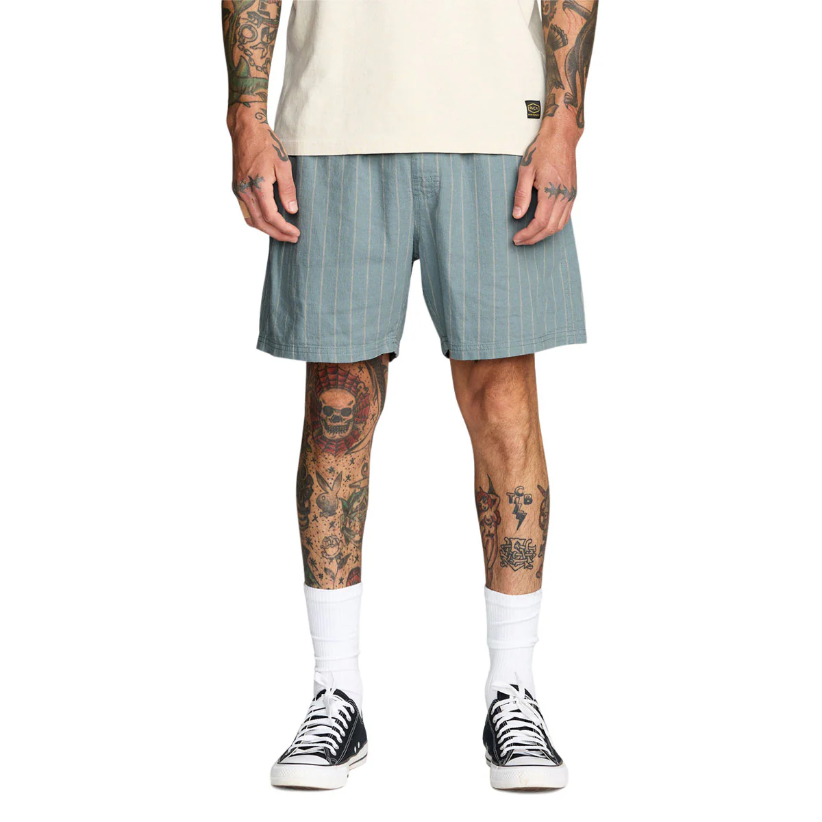 RVCA Sands Elastic 17 Shorts - Lead - Image 3