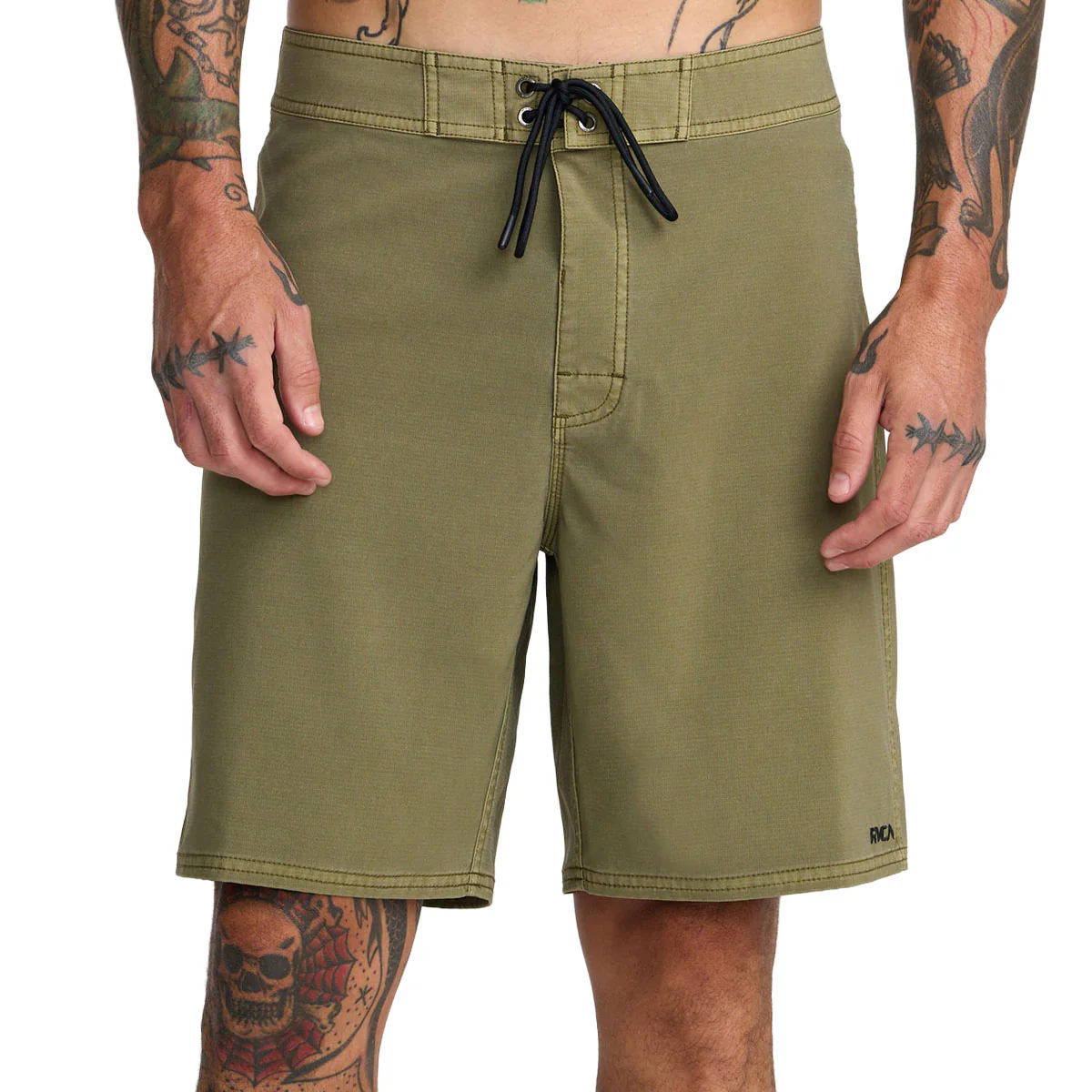 RVCA VA Pigment 19 Boardshorts - Martini Olive - Image 3