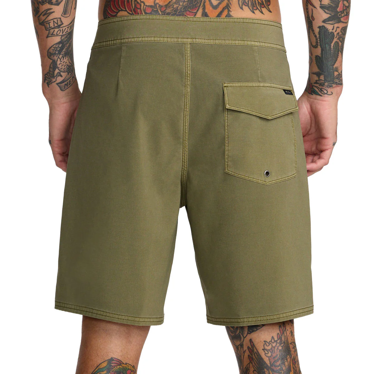 RVCA VA Pigment 19 Boardshorts - Martini Olive - Image 4
