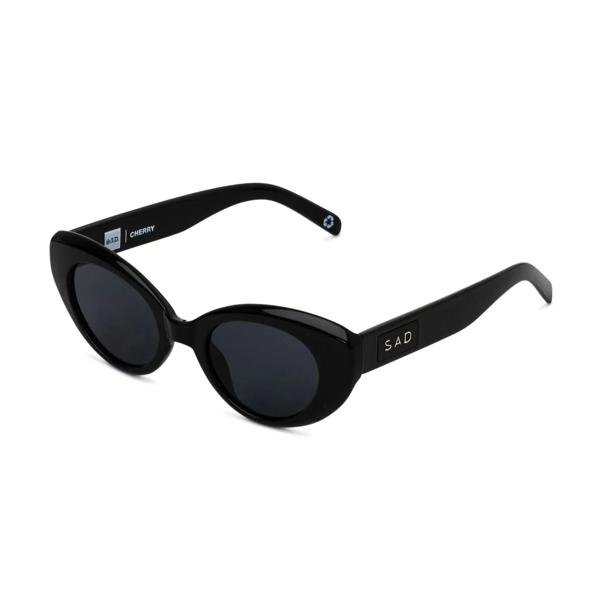 SAD Cherry Sunglasses - Gloss Black - Image 2