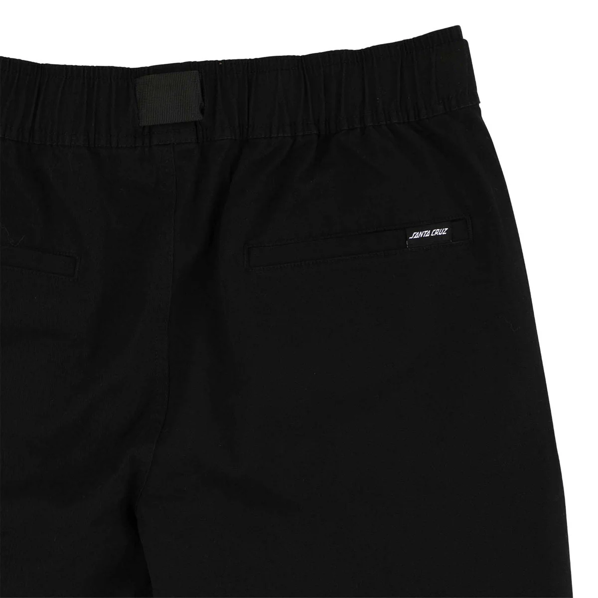 Santa Cruz Flex Elastic Waist Shorts - Black - Image 4