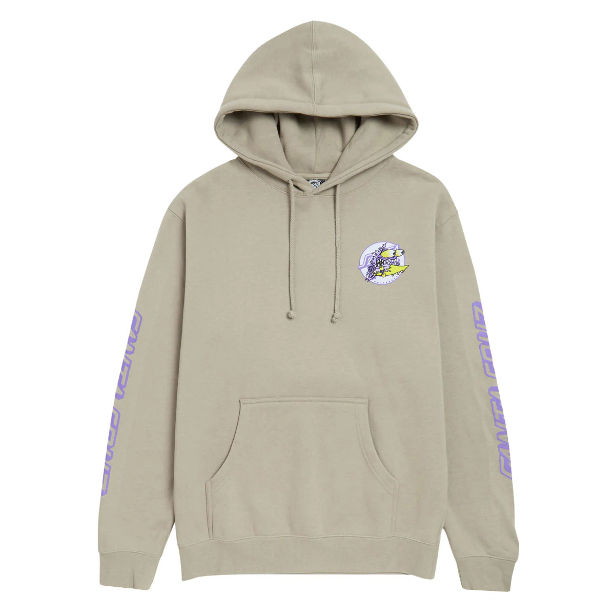 Santa Cruz Meek Slasher Box Hoodie - Cement - Image 2