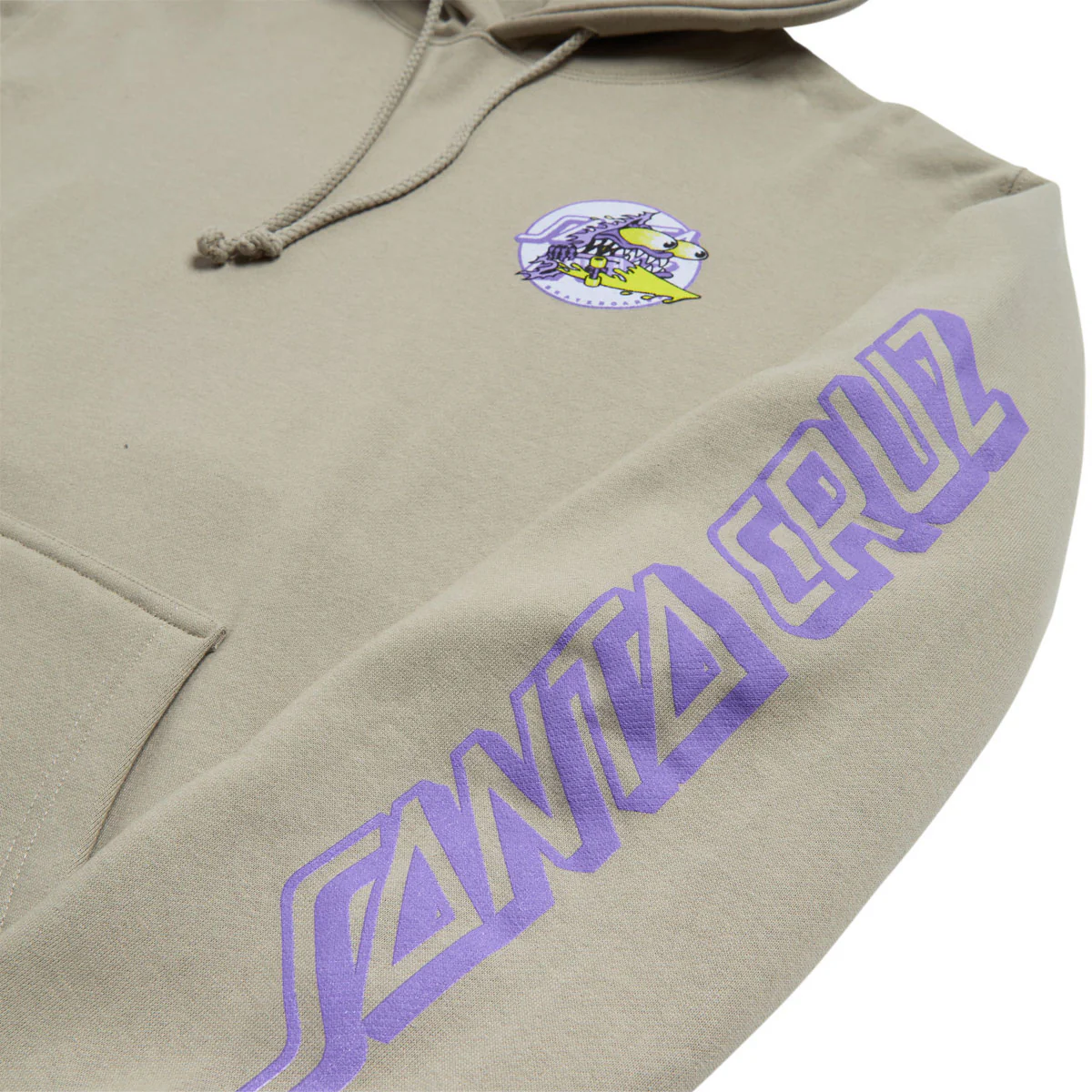 Santa Cruz Meek Slasher Box Hoodie - Cement - Image 3