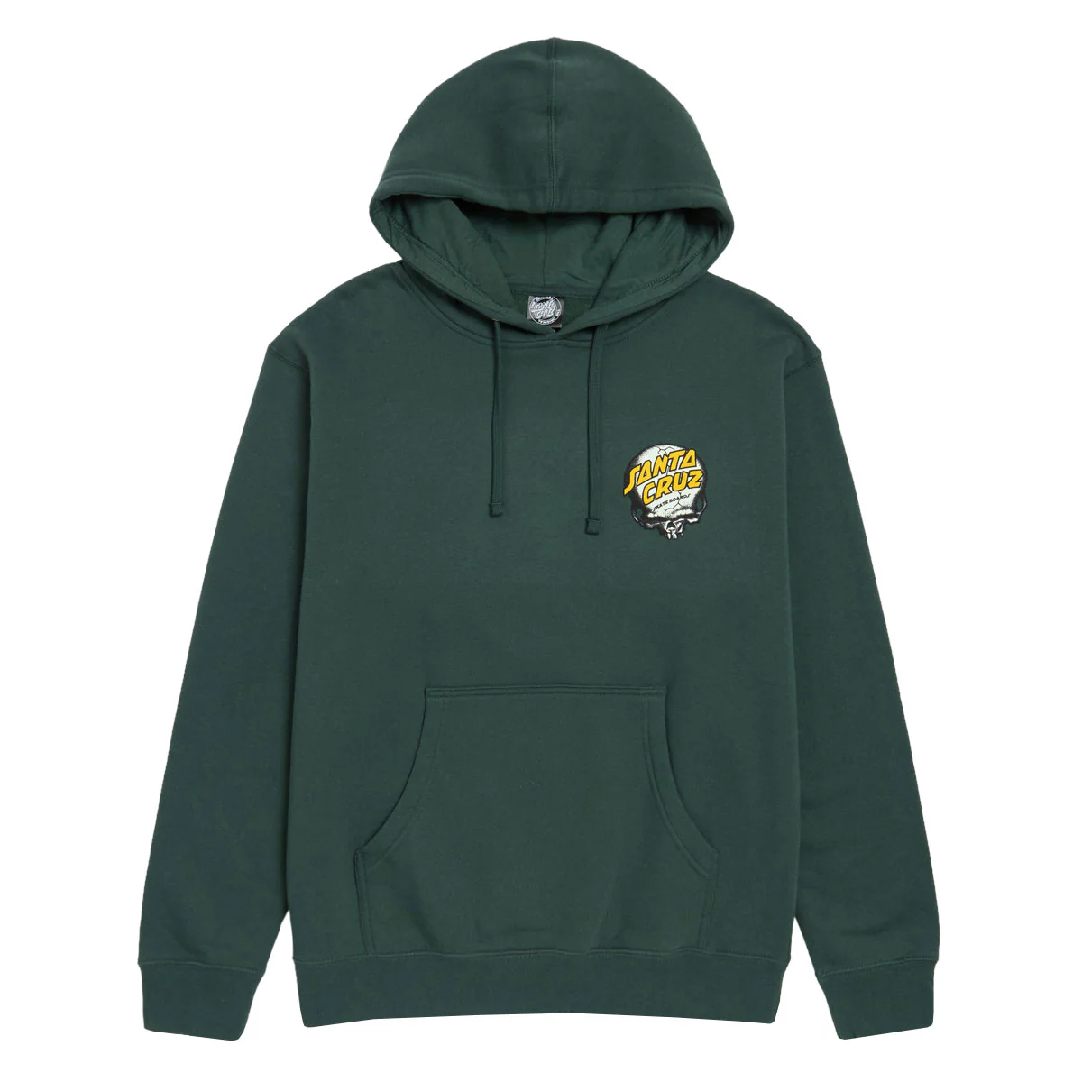 Santa Cruz O'Brien Screaming Reaper Hoodie - Alpine Green - Image 2
