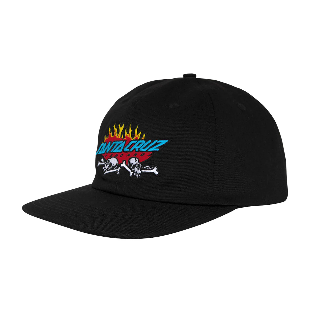 Santa Cruz Salba Voodoo Pit Snapback Hat - Black