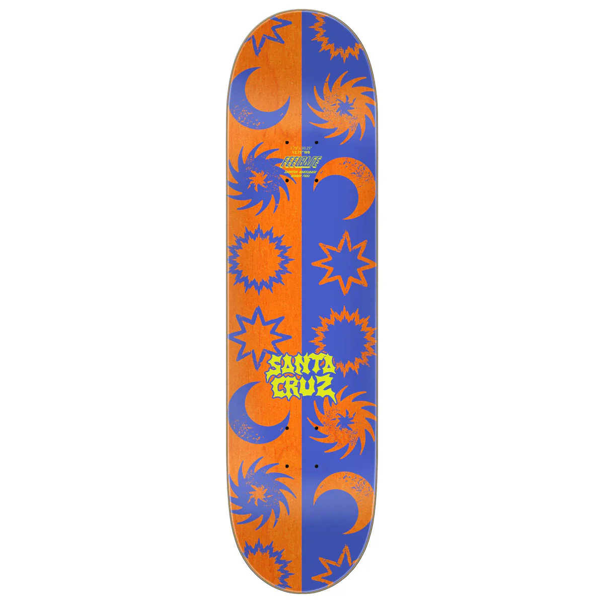 Santa Cruz Sun Stamp FeelBase Skateboard Complete - 7.75" - Image 2