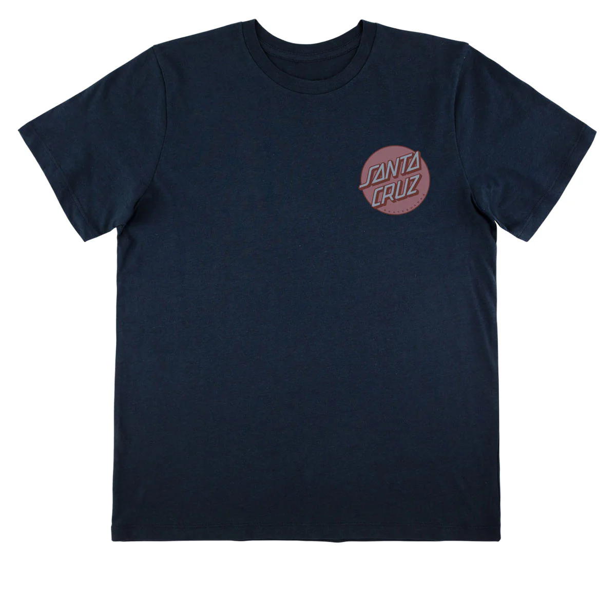 Santa Cruz Womens Other Dot Chest T-Shirt - Navy