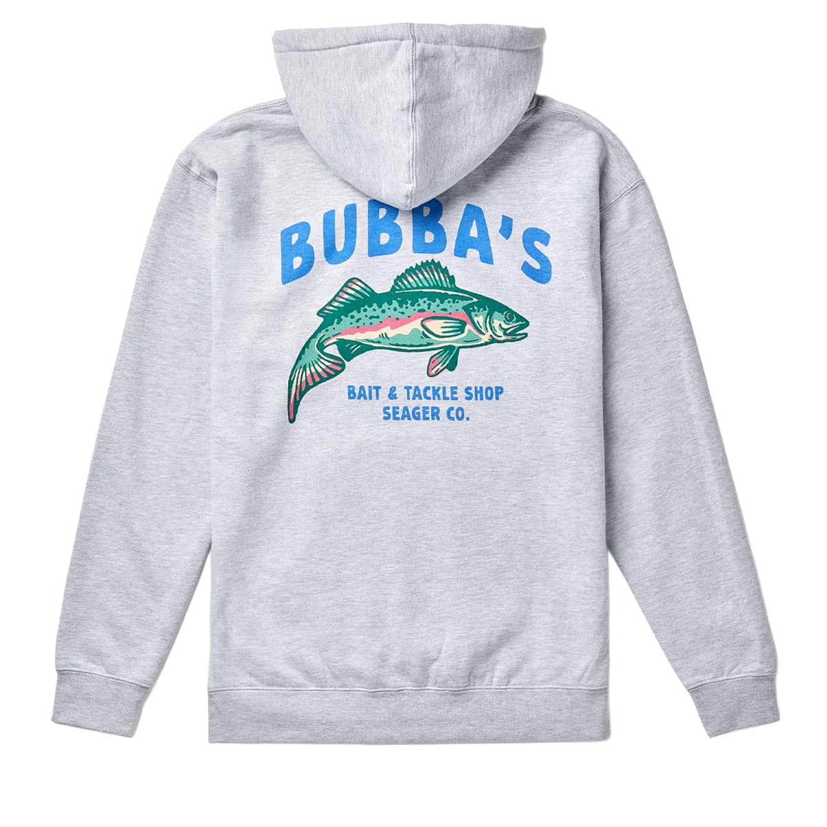 Seager Bubbas Hoodie - Heather Grey