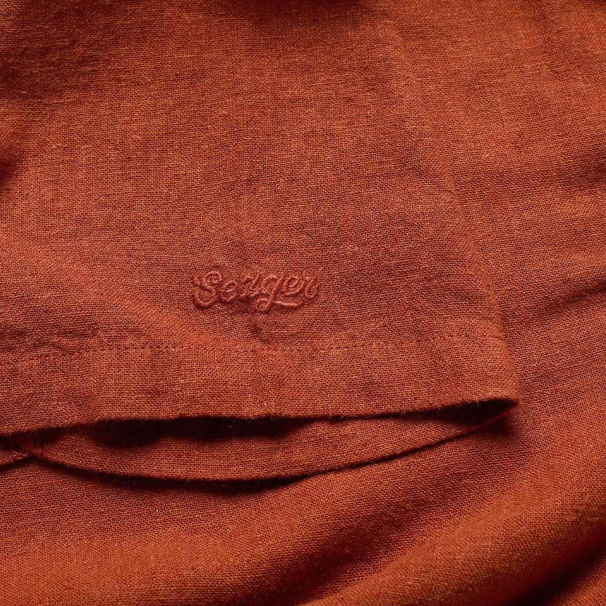 Seager Whippersnapper Embroidered Shirt - Red Clay - Image 3