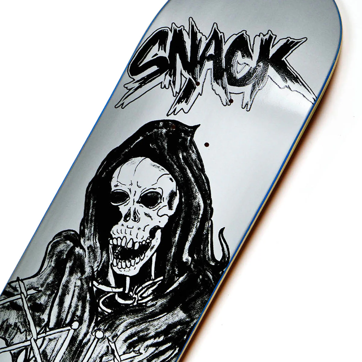 Snack Gatekeeper Skateboard Complete - Silver - 8.10" - Image 2