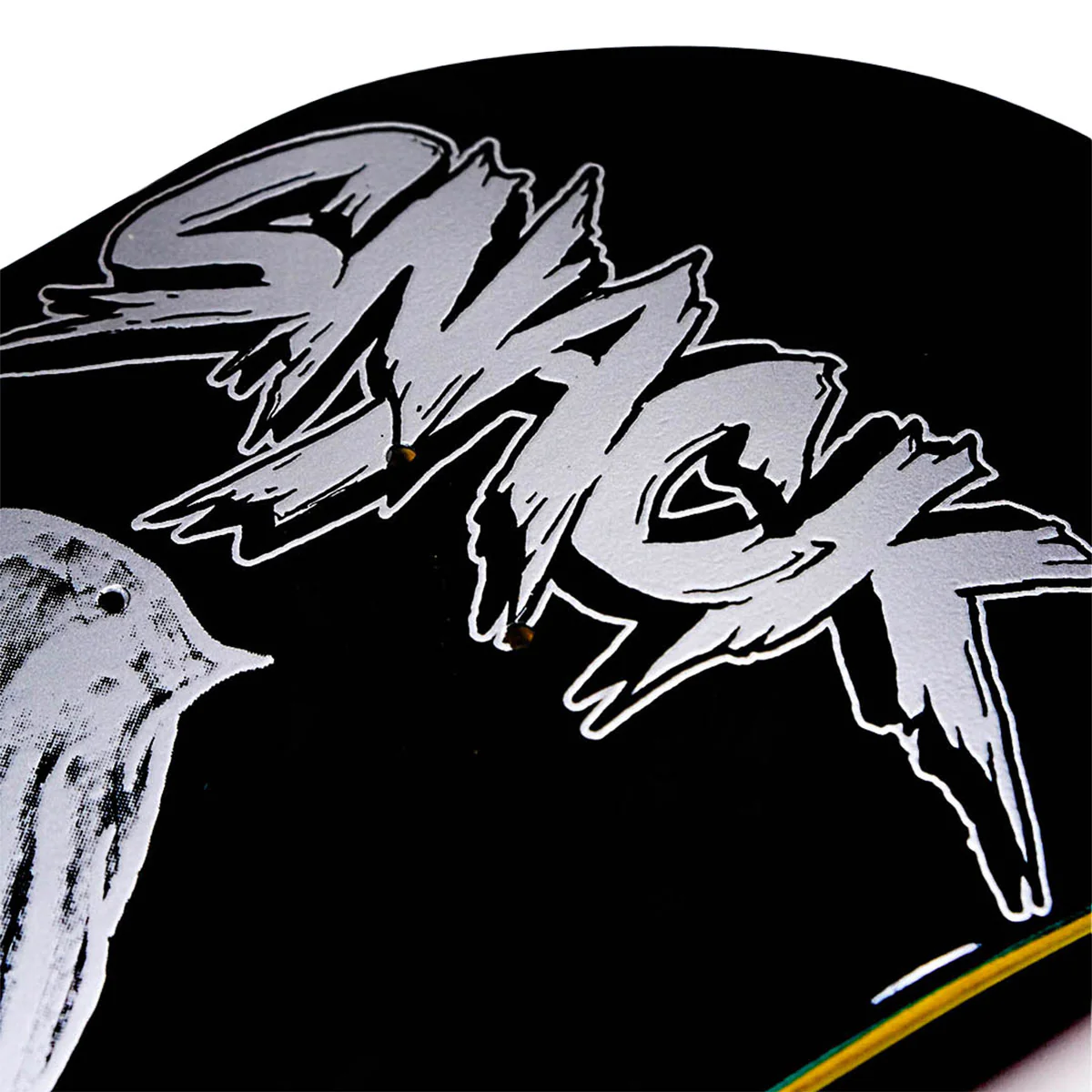 Snack Gatekeeper Skateboard Deck - Black - 8.38" - Image 4