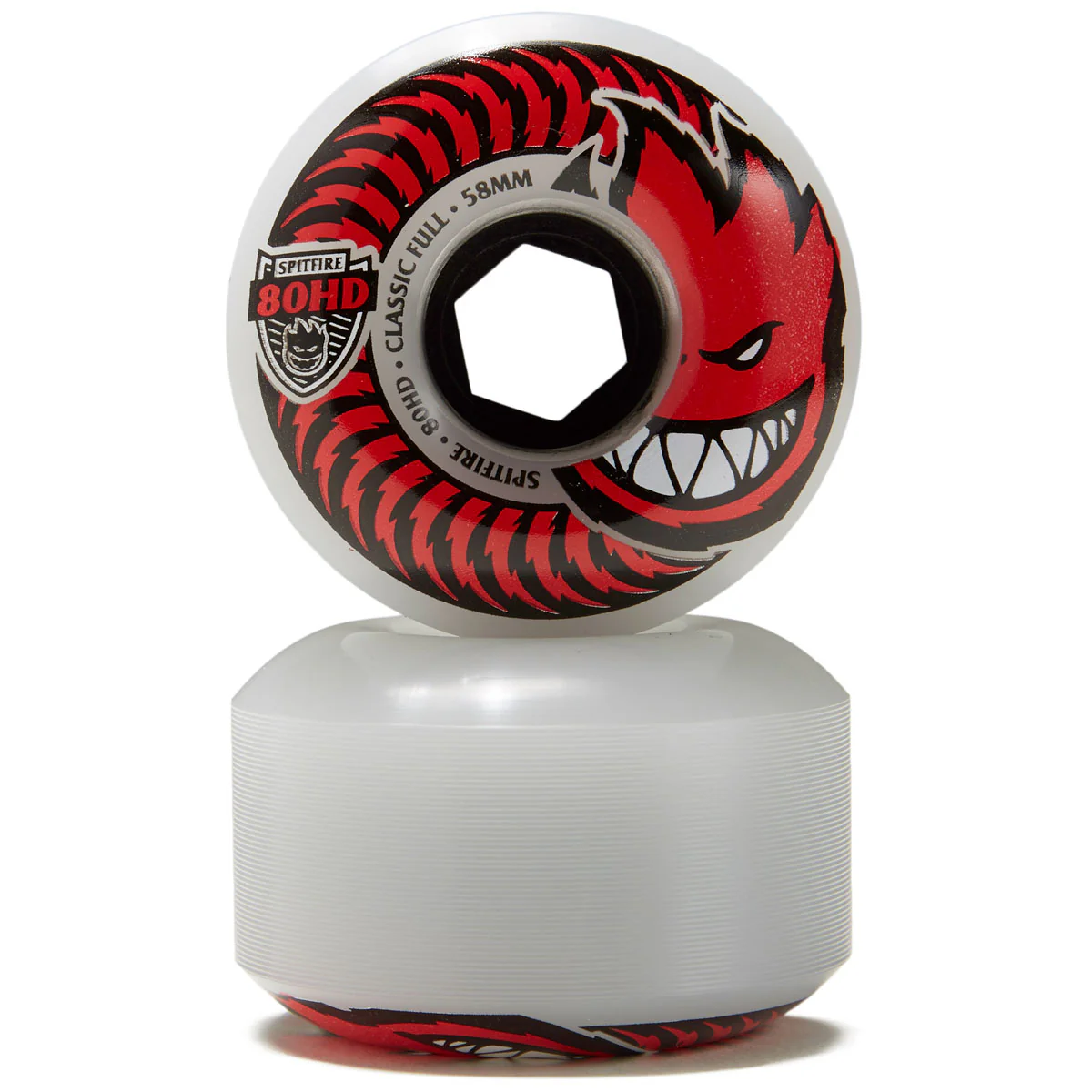 Spitfire 80hd Classic Full Skateboard Wheels - Natural - 58mm - Image 2
