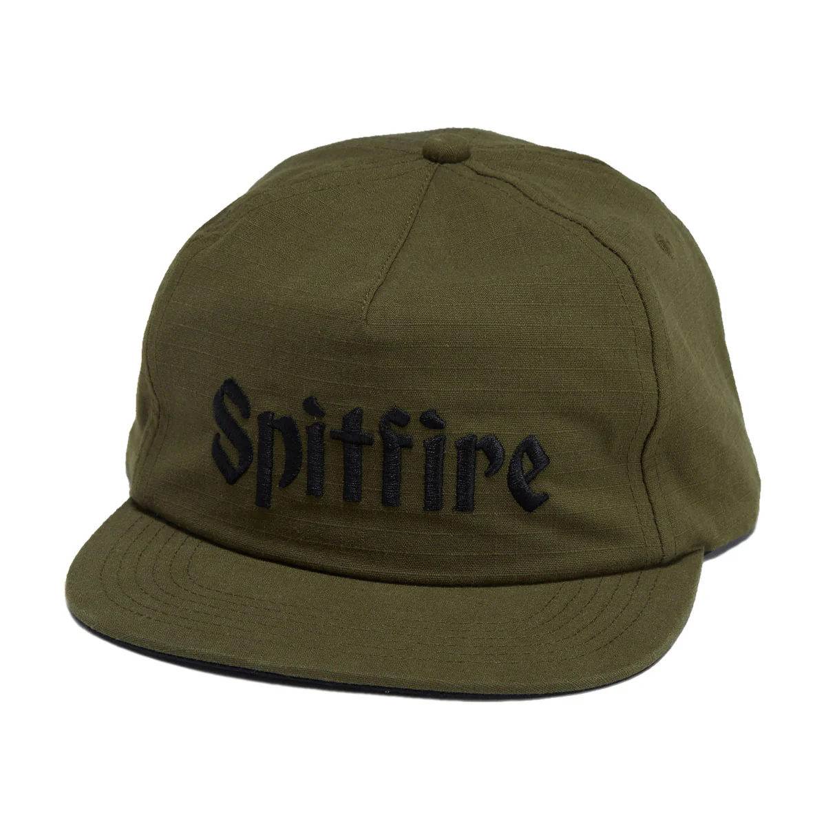 Spitfire Molotov Script Hat - Olive/Black