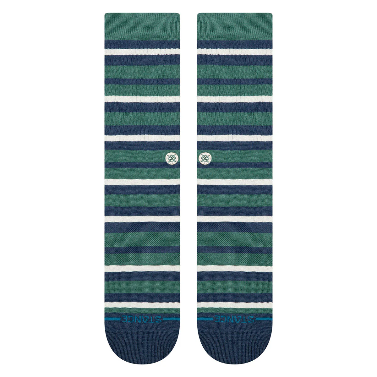 Stance Brett Crew Socks - Teal - Image 2