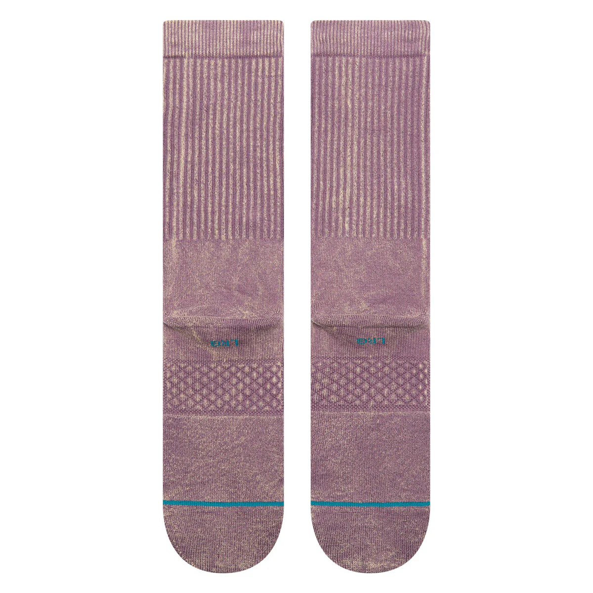 Stance Icon Dyed Crew Socks - Plum - Image 3
