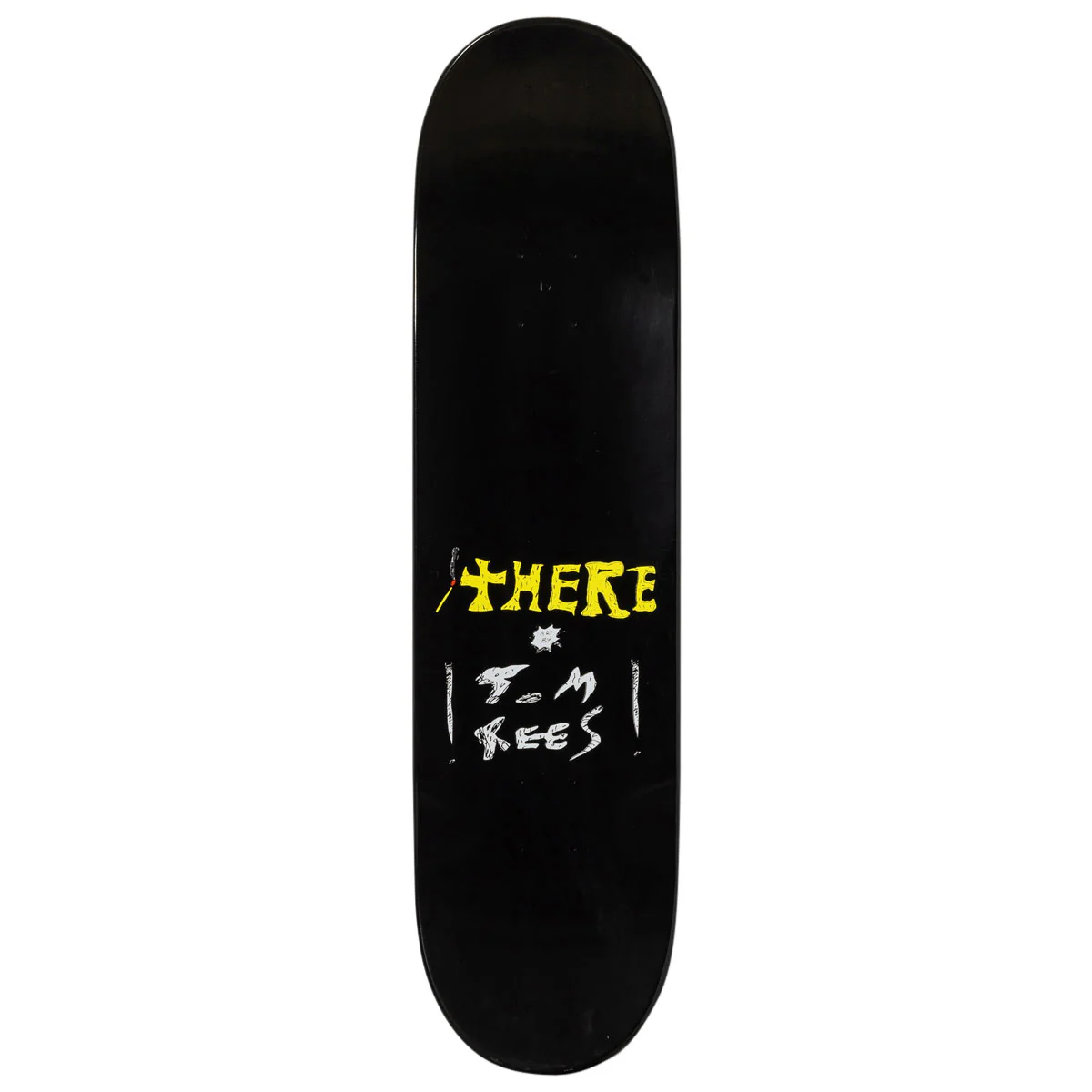 There Team Moth Skateboard Deck - Black - 8.25" - Image 2