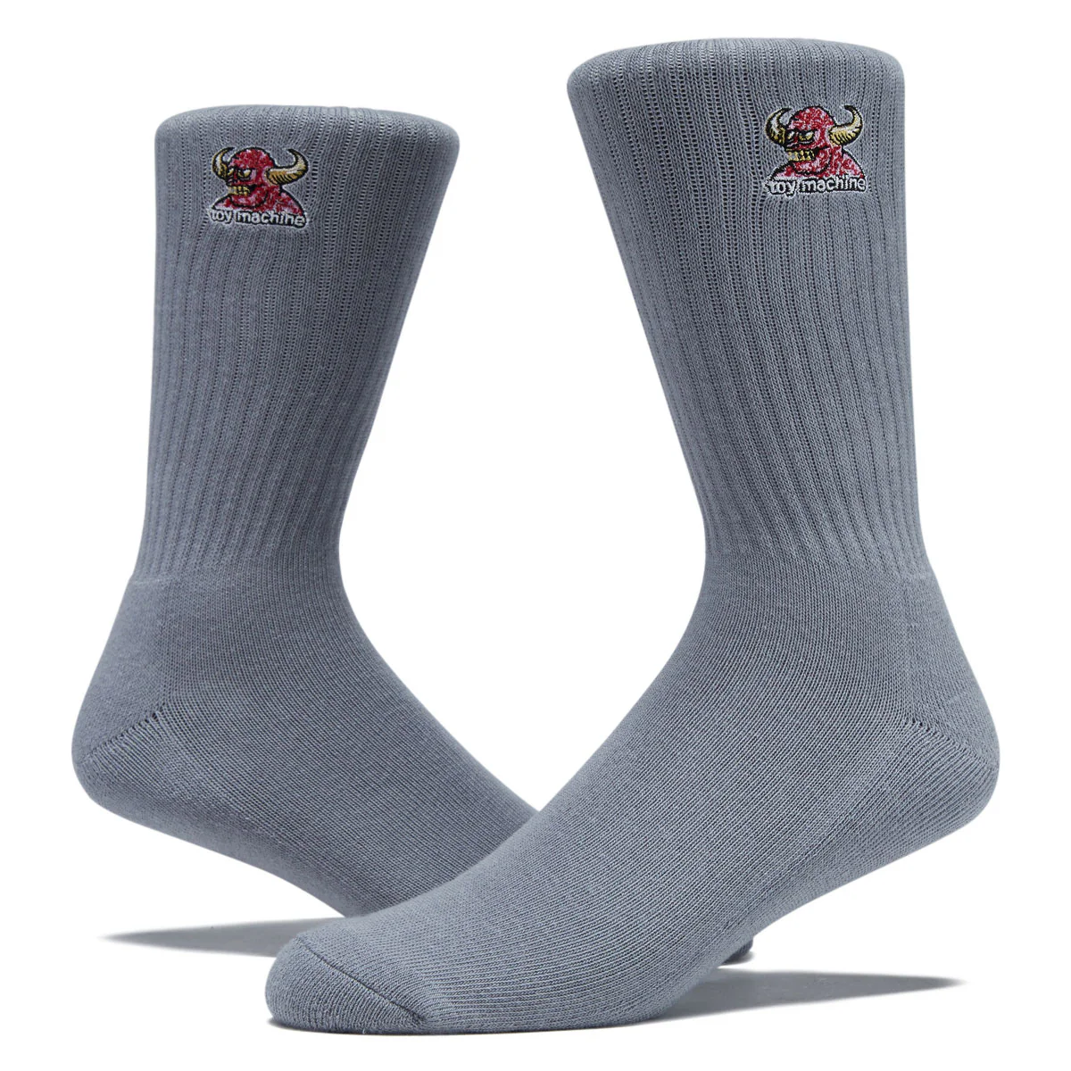 Toy Machine Brain Monster Socks - Grey - Image 2