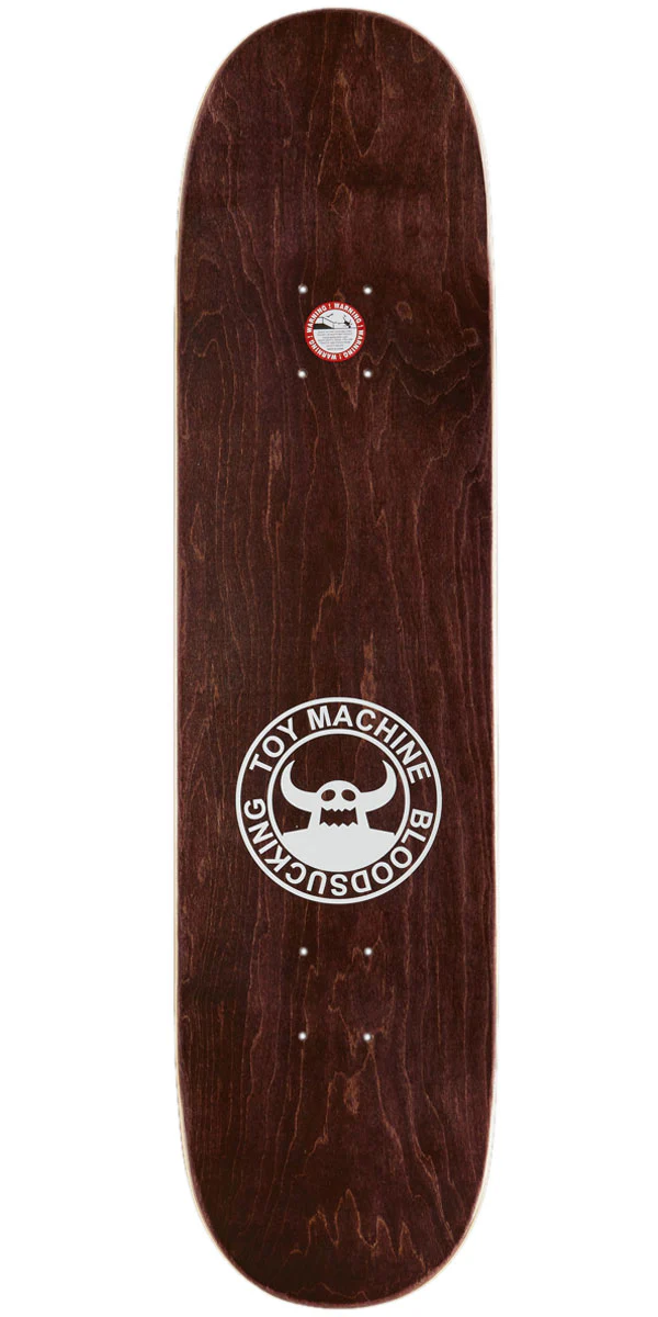 Toy Machine Monster Face Skateboard Deck - 8.00" - Image 2