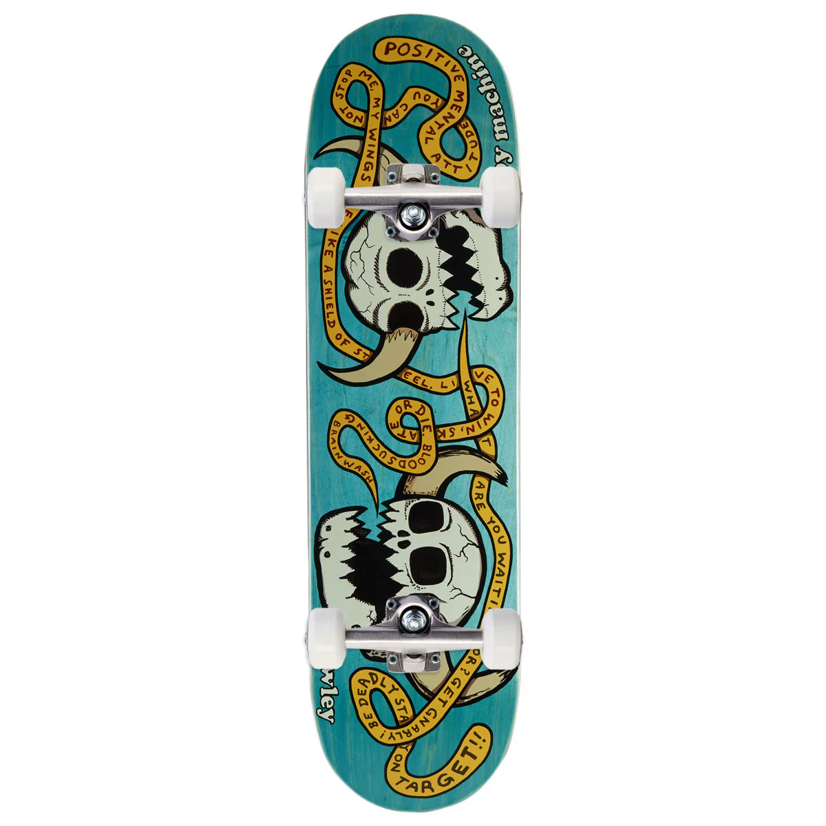 Toy Machine Rowley Skulls Skateboard Complete - 8.25"