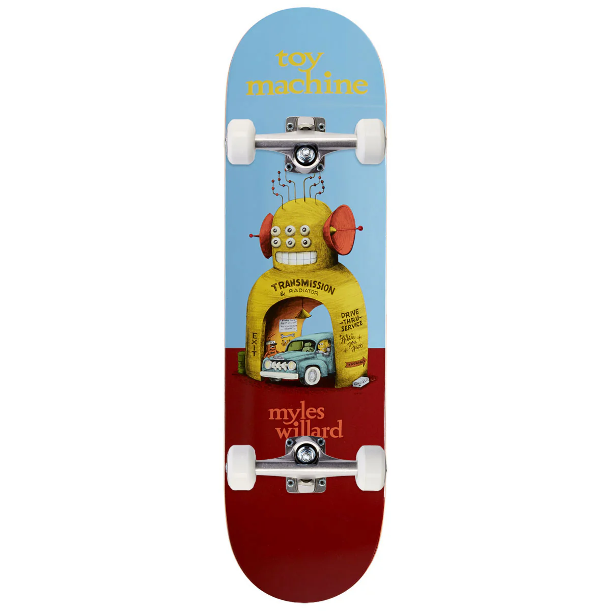Toy Machine Willard Roadside Skateboard Complete - 8.50"