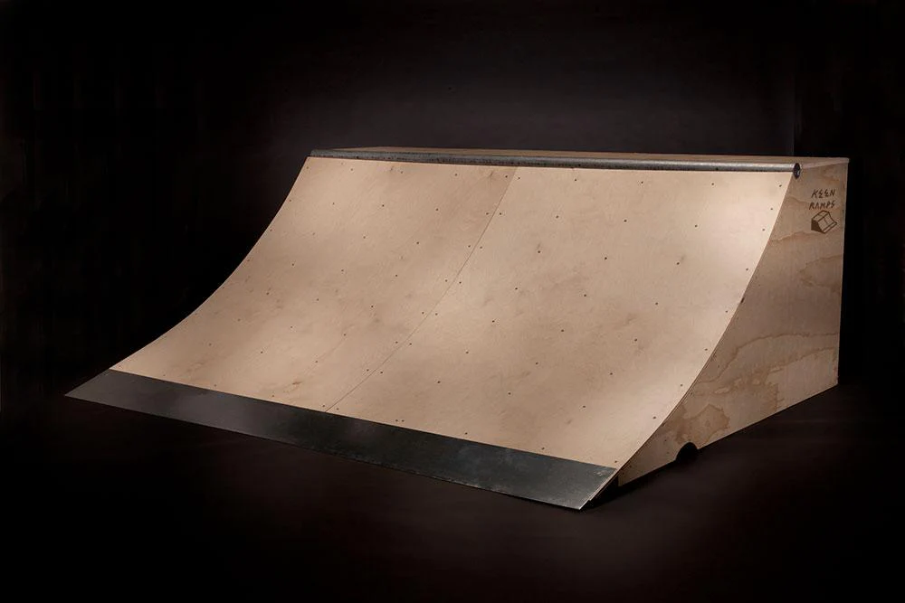 Keen Ramps (two) 3' x 8' Quarter Pipes - Image 3