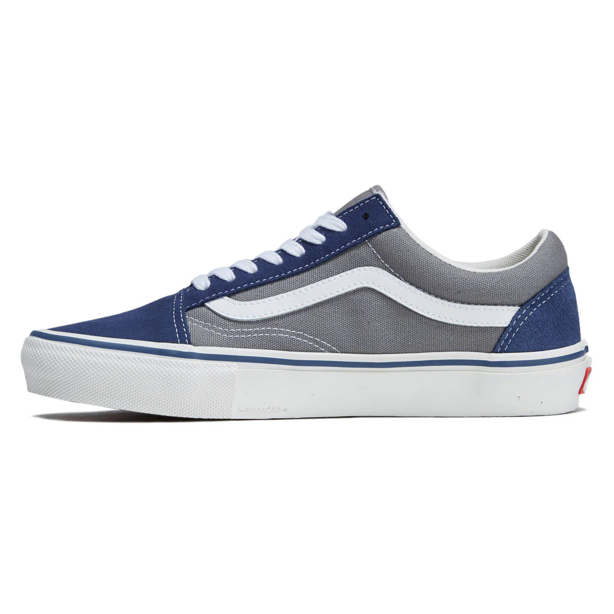Vans Skate Old Skool Shoes - Blue/Grey - Image 2