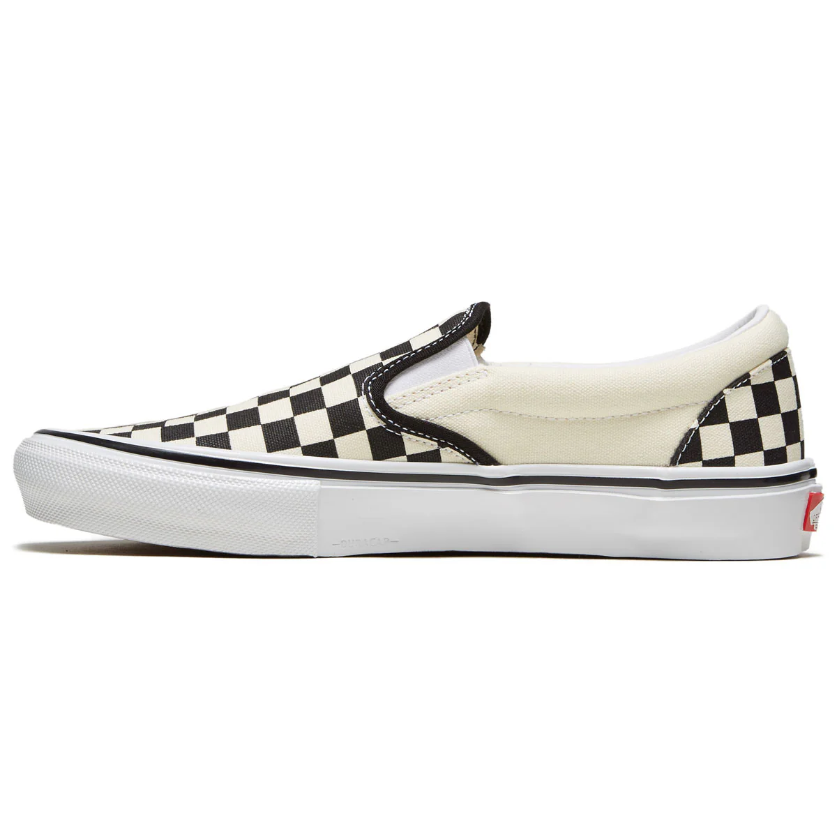 Vans Skate Slip-on Shoes - Checkerboard Black/Off White - Image 2