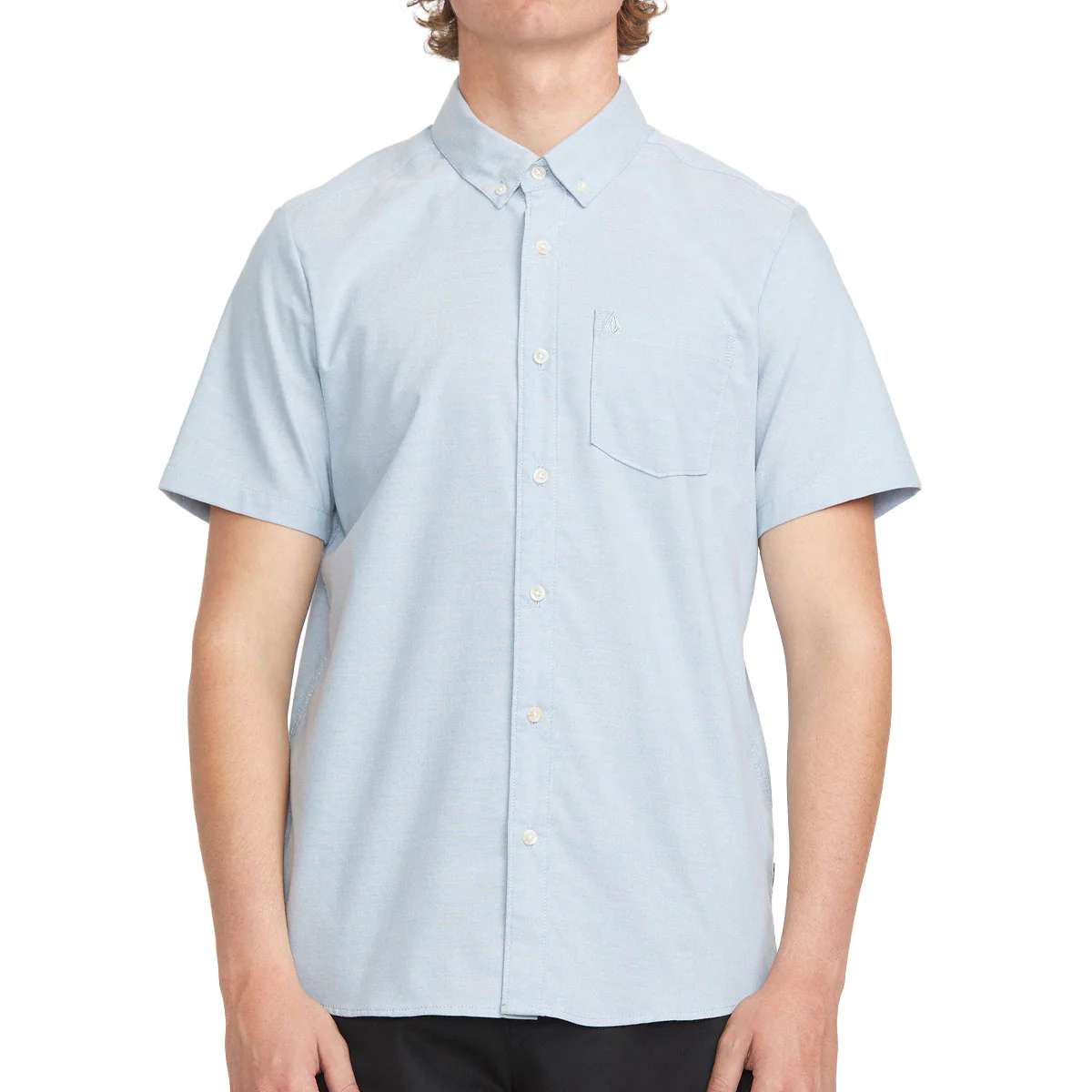 Volcom Everett Oxford Shirt - Wrecked Indigo II