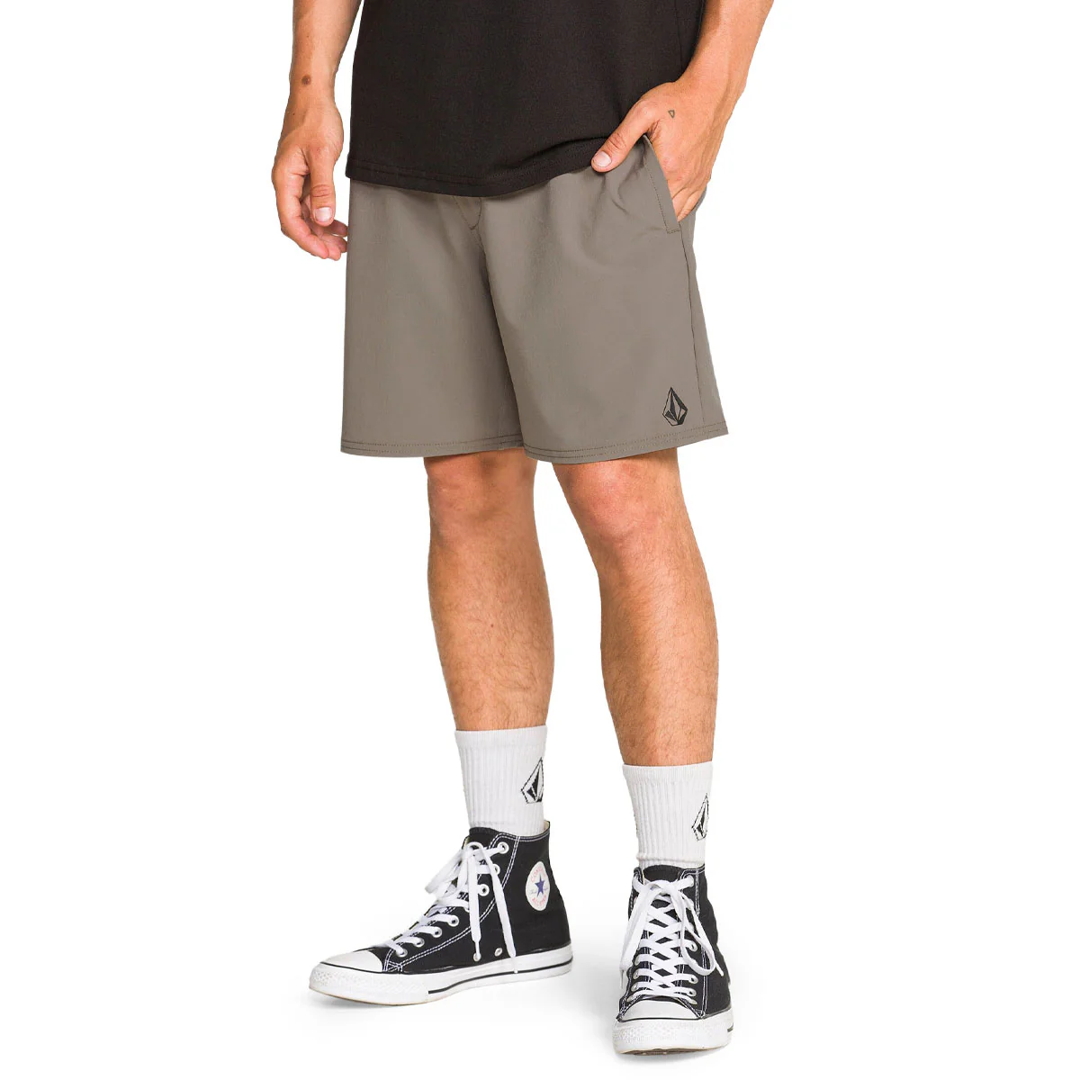 Volcom Nomoly Ew 18 Shorts - Brindle - Image 3
