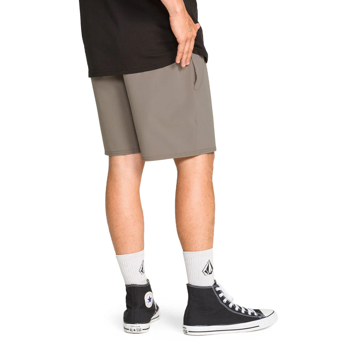 Volcom Nomoly Ew 18 Shorts - Brindle - Image 4