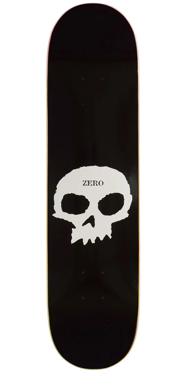 Zero Single Skull Skateboard Deck - 7.75"